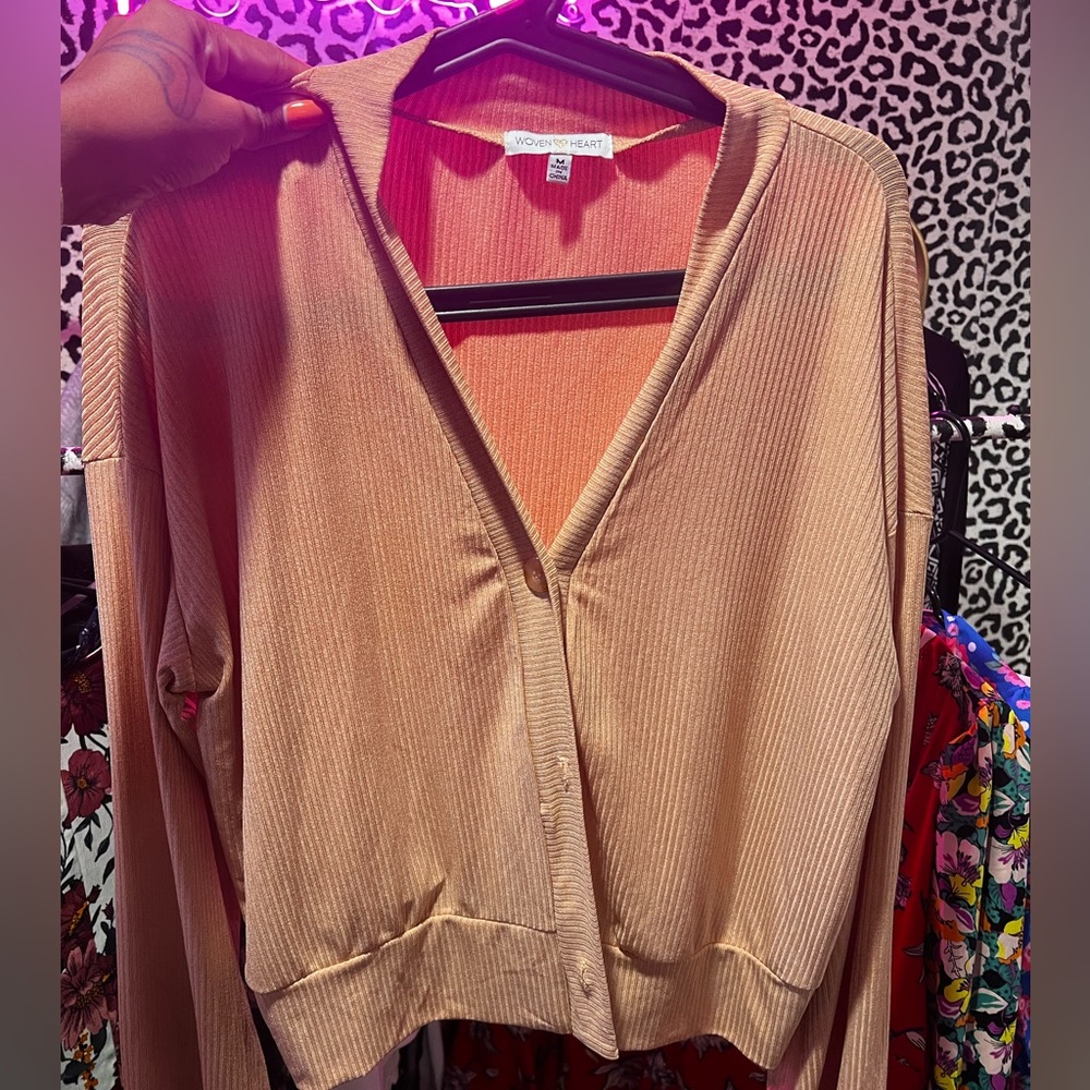 Button down cardigan
